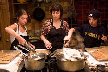 Myra teaching kids